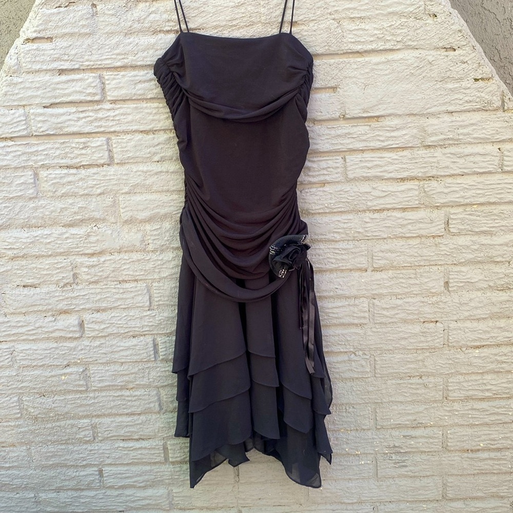 Ruffle hem formal
